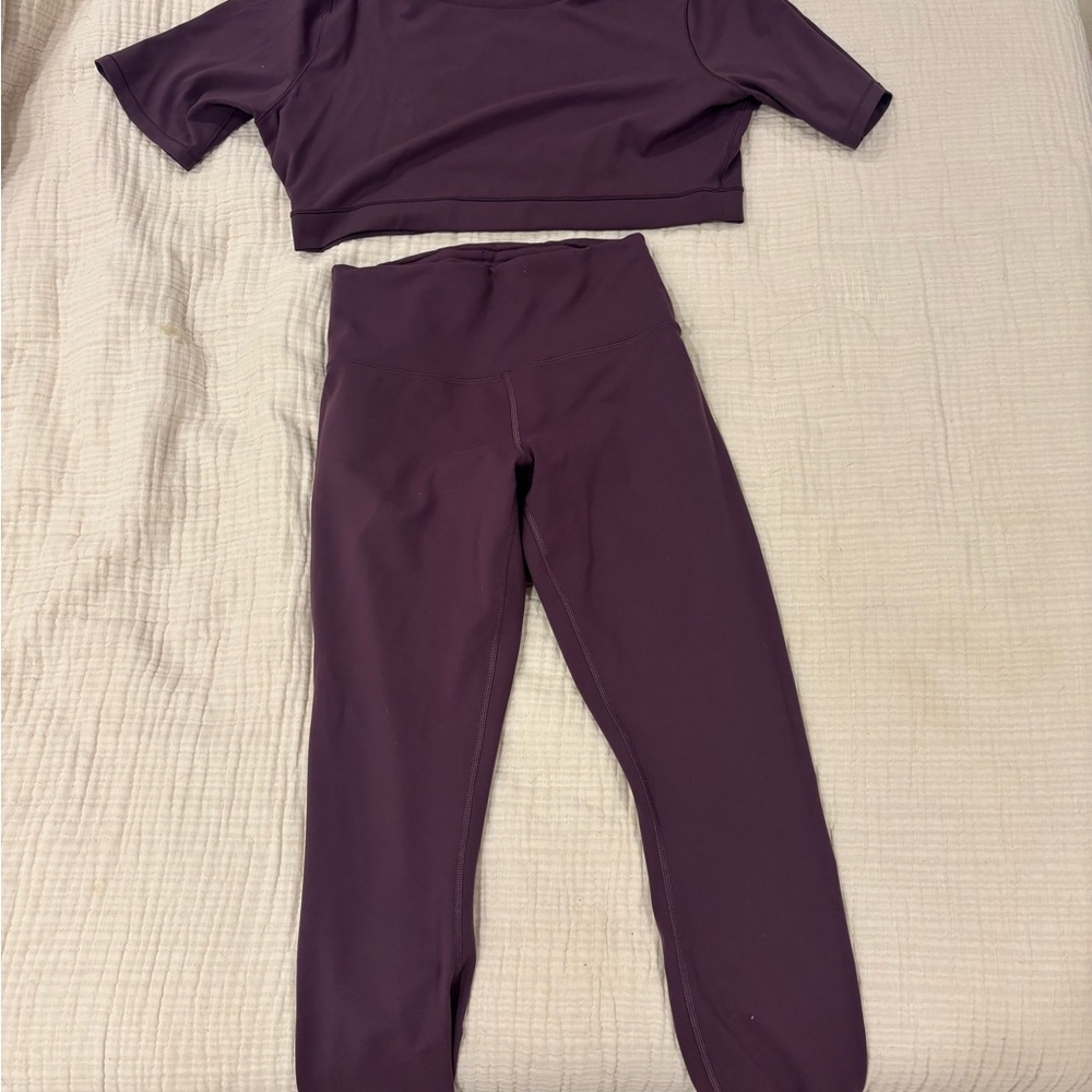 Lululemon Athletica Deep Purple Top